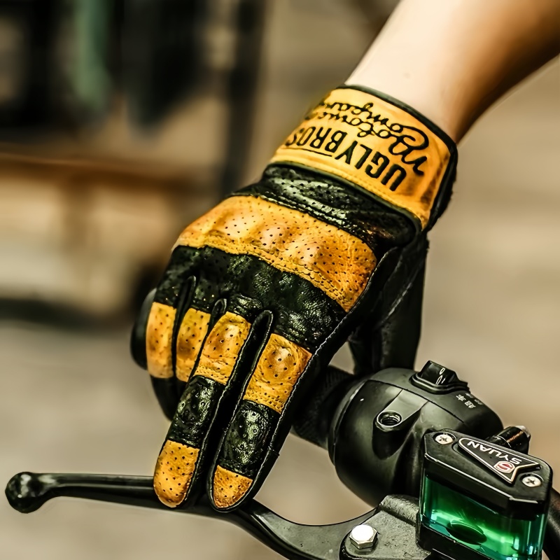 Horse Riding Glove - Uglybros Guantes de Motocicleta Unisex de