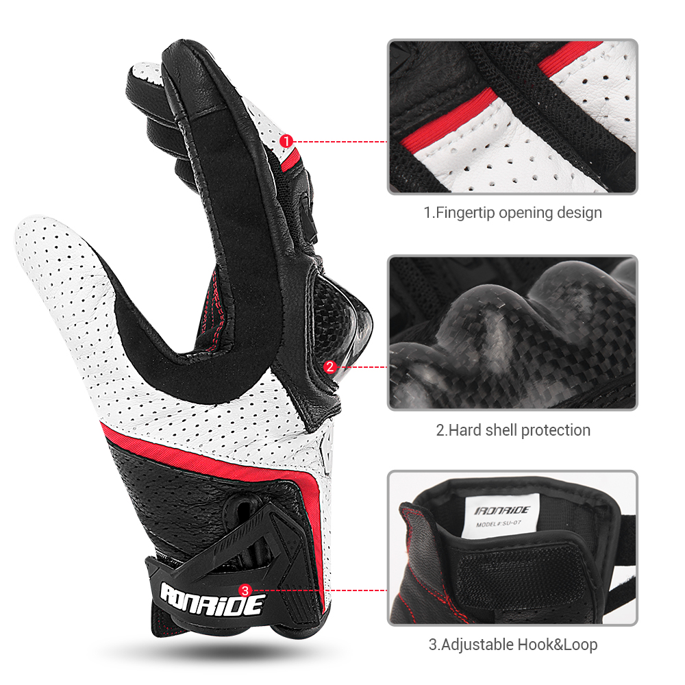 Guantes de cuero para motocicl - Horse Riding Glove reseña y precio