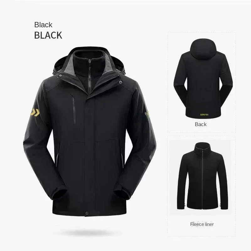 Conjunto de ropa de pesca grue - Outdoor Sport Winter Jacket reseña y precio