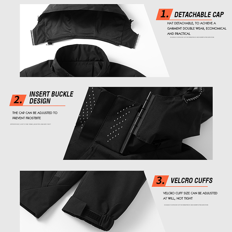 Chaqueta Deportiva Impermeable - Outdoor Sport Logo reseña y precio