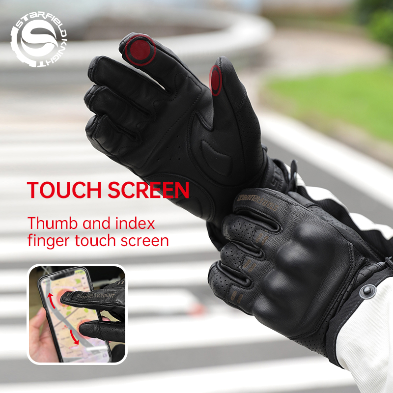 Guantes de Motociclismo Negros - Horse Riding Glove reseña y precio