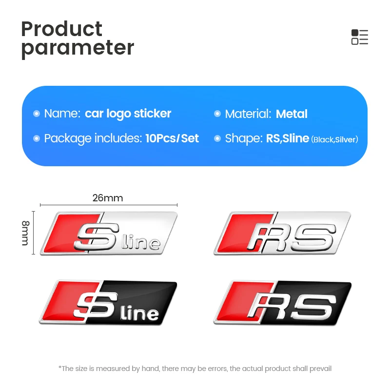 Pegatina Metálica 3D para Auto - Outdoor Sport Logo reseña y precio