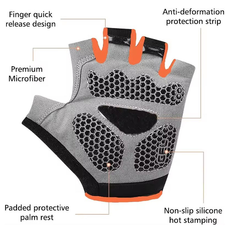 Guantes de medio dedo antidesl - Horse Riding Glove reseña y precio