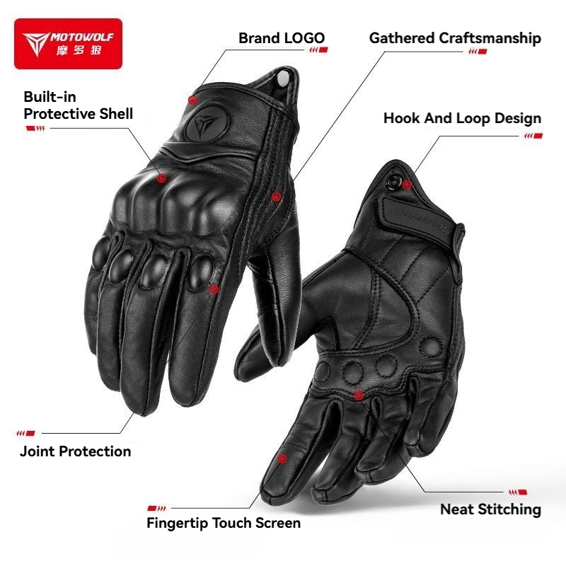 Guantes de Motocicleta MOTOWOL - Horse Riding Glove reseña y precio